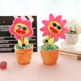 thumbnail image 4 of Singing And Dancing Green Sun Flower Toy Simulation Sunflower Dancing Playing Saxophone Bluetooth Mu, 4 of 5