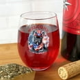 thumbnail image 4 of French Bulldog Patriotic Welcome for 4Th of July Independence Day 15oz Stemless Wine Glass Mug Dog Lover Gifts Wine Glasses Cup - 00010, 4 of 5