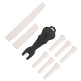 thumbnail image 4 of Folk Guitar Bridge Pin Kit Bone Saddle Nut Nail Puller Music Instrument Accessories, 4 of 14