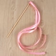 thumbnail image 2 of Miangastore 20Pcs Ribbon Sticks Fairy Sticks Ribbon Streamers Wands Wedding Party Wands Party Favors without Bell (Pink), 2 of 8