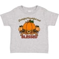 thumbnail image 3 of Inktastic Thankful Grateful and Blessed Pumpkins and Sunflower Boys or Girls Baby T-Shirt, 3 of 5