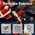 thumbnail image 3 of Christmas Velvet Throw Pillow Covers Set of 2 - 16x16, 18x18, 20x20 Inches - Unique Patterns for Bed, Chair for Various Occasions, 3 of 6