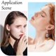 thumbnail image 5 of 1 caja de 50 juegos de accesorios para aretes de acero inoxidable chapados en oro de 24 quilates con cierre de palanca, ganchos para aretes franceses, accesorios con anillos de salto, 5 of 9