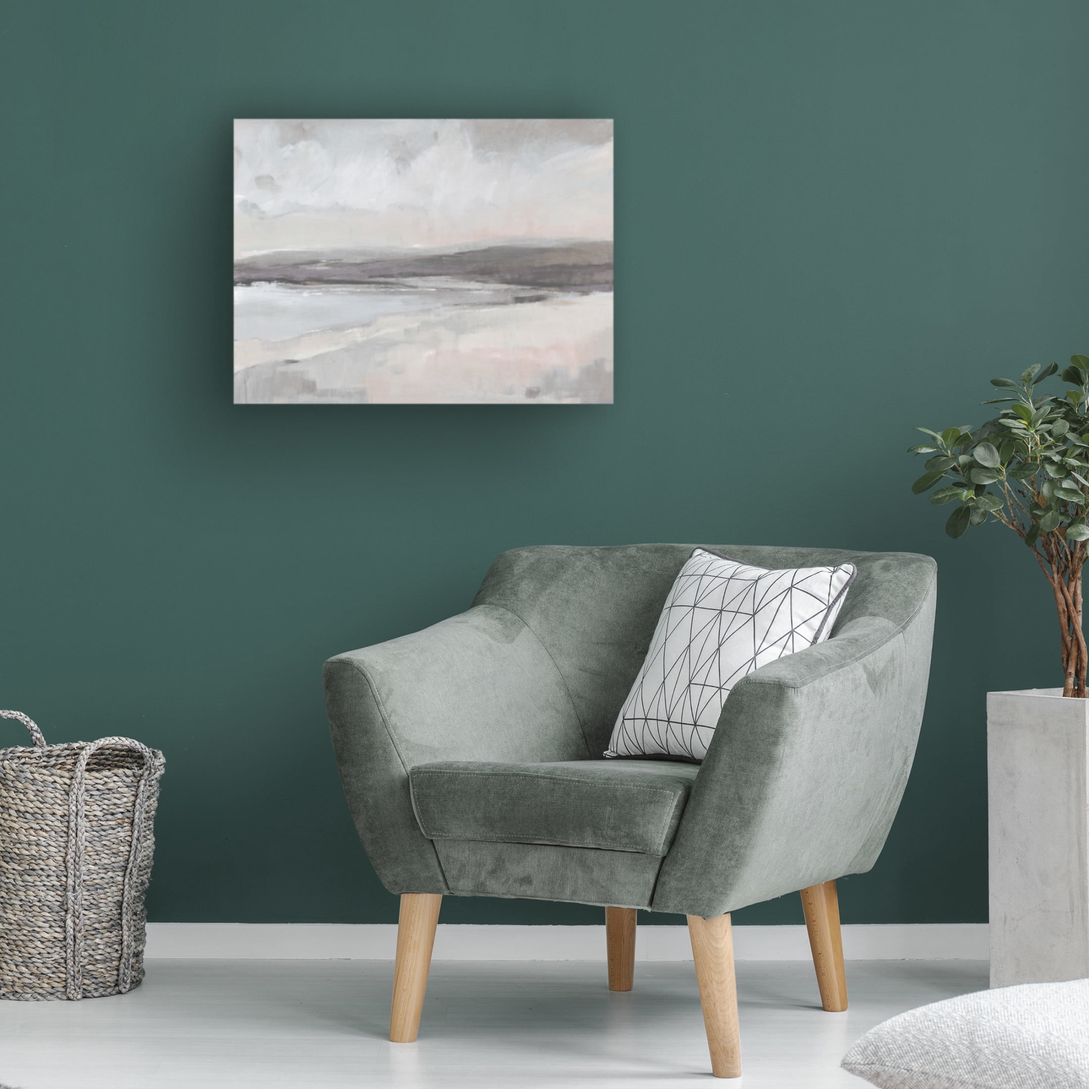 Trademark Fine Art Tim OToole  Lavender Mist Coast I Canvas Wall Art