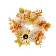 thumbnail image 2 of Corona de otoño para Acción de Gracias, hojas de arce realistas para Halloween, flores artificiales para puerta de entrada, corona de otoño para inaug, 2 of 8