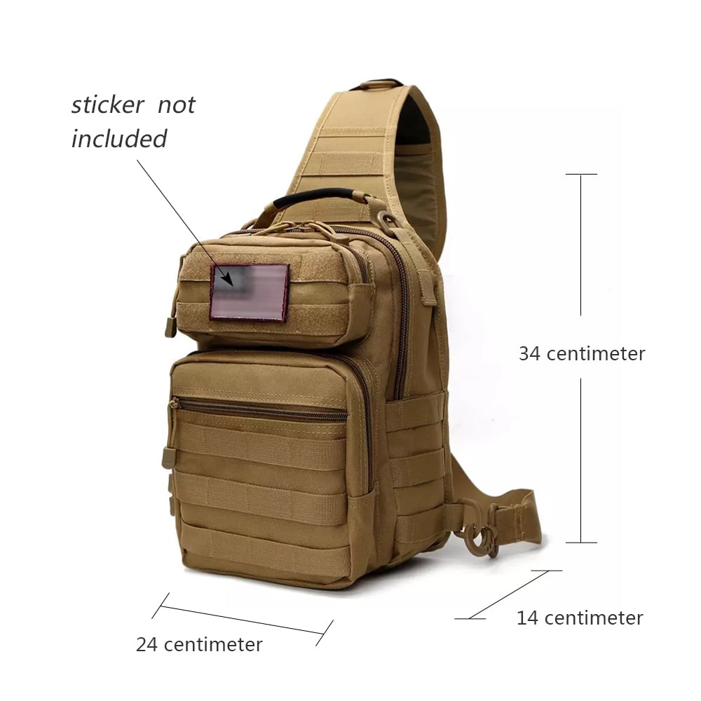 water resistant sling bag