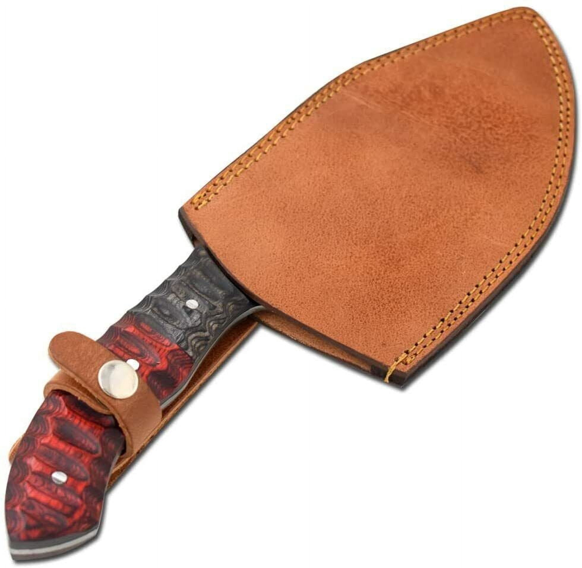 Wild Turkey Handmade 1075 High Carbon Steel Blade Axe Hatchet Chopping Cleaver