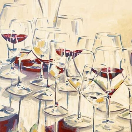 A Warm Toast I Canvas Art - Heather A French-Roussia ()