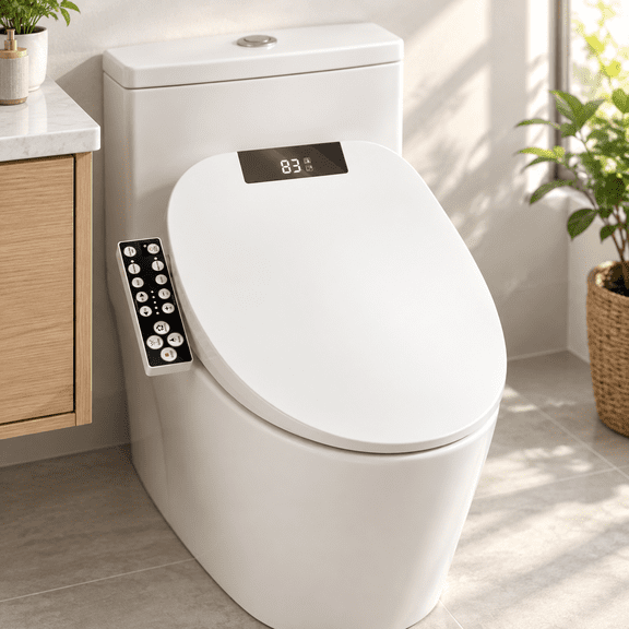 Electric Heated Bidet Toilet Seat Elongated S9bl
