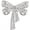 Silver, variant on Rhinestone Bow Brooch Pin for Women Shiny CZ Crystal Pearl Dangling Ribbon Bow Knot Lapel Pins Wedding Party Dance Banquet Dress Suit Shirt Scraf Clip for Clothes Accessories Jewelry