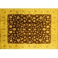 thumbnail image 1 of Ahgly Company Indoor Rectangle Oriental Yellow Industrial Area Rugs, 5' x 8', 1 of 4