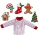thumbnail image 1 of Juego de suéteres The Elf on the Shelf - Accesorio para niño o niña elfo con 5 calcomanías removibles diferentes Cambia tu disfraz de elfo diariamente Diviértete con tu fiesta de suéter feo en casa de, 1 of 3