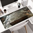 thumbnail image 3 of WISHTIME Gaming Mouse Pad Large Desk Mat with Non-Slip Rubber Base and Stitched Edges,Keyboard Mouse Mat Desk Pad for Work,Game,Office,Home，A Book, 3 of 8