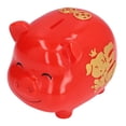 thumbnail image 3 of Hucha, Respetuosa Con El Medio Ambiente, Impermeable, A Prueba De Caídas, Adorable, Linda Caja De Dinero De Cerdo Para Decoración Del Hogar, Regalo Para Almacenamiento De Monedas ANGGREK Otros, 3 of 8