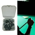 thumbnail image 6 of harayaa Pool Cue Heads High Hardness Leather Lightweight Pool Stick Replacement Tips Gray, 6 of 9