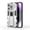 Silver, variant on Allytechgroup Compatible with iPhone 16 Case with Stand, Rotated Kickstand Hard PC Soft TPU Military Grade Shockproof Protective Cover for iPhone 16 Case Women Men, Silver
