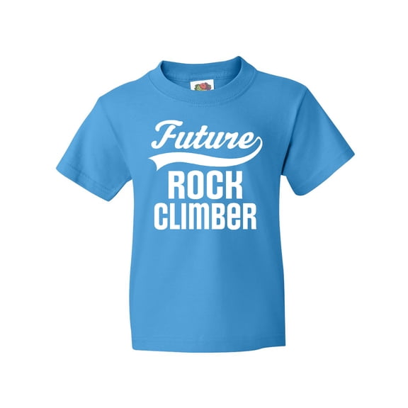 Inktastic Future Rock Climber Childs Climbing Youth T-Shirt