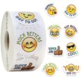 thumbnail image 1 of Cartoon Smiley Emoticon Sticker Pack, 1 of 2