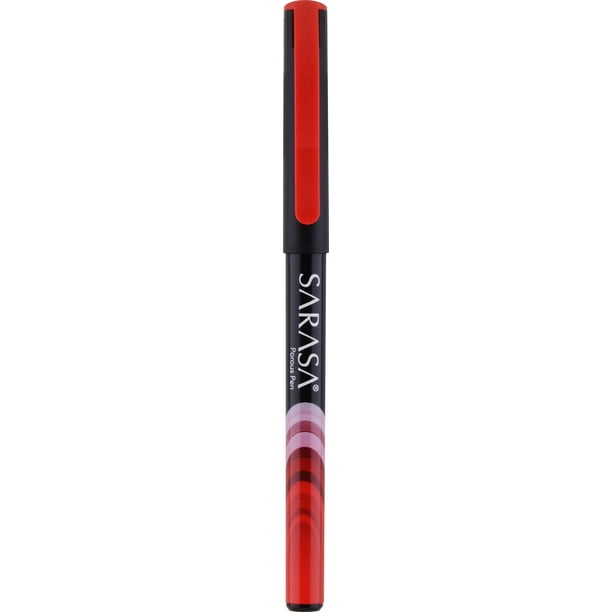 Bolígrafo Zebra Sarasa Fineliner 0.8mm Rojo Resistente al Agua