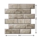thumbnail image 1 of Inteprter 10 Uds. Calcomanía de pared 3D anticolisión, pegatina de ladrillo Irregular de PVC, Panel de pared de ladrillo Irregular de PVC Decoración del hogar #539, 1 of 6