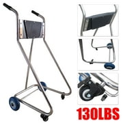 Outboard Motor Cart Engine Stand Stainess Steel Tube Frame Carrier Cart