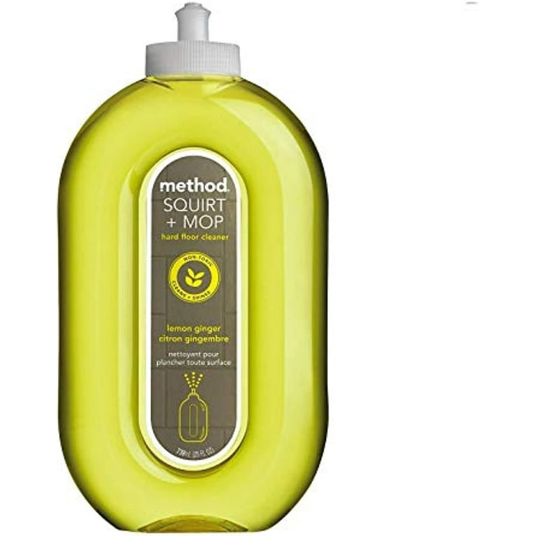 Method Squirt & Mop Hard Floor Cleaner - Lemon Ginger - 25 Fl Oz (Pack Of  2) 