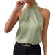 thumbnail image 1 of Blusas para las Mujeres Casual Verano Botón Sólido sin Mangas, Blusas sin Mangas para las Mujeres Ligero Verano Uso Diario, 1 of 6