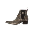 thumbnail image 2 of Jeffery West Snake Chelsea Boots, Brown, 2 of 9