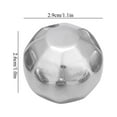 thumbnail image 4 of Bolas De Hielo De Acero Inoxidable Para Bebidas, Conserva El Sabor Original, Sin Dilución, Fácil De Limpiar, Regalo Perfecto Para Los Amantes De Las Bebidas, 4 of 7