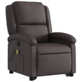 thumbnail image 1 of Sillón Reclinable Eléctrico con Función de Masaje y Levantamiento Casafoyer en Cuero, 1 of 5