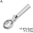 thumbnail image 5 of SharkTRUE Ice Cream 3 Cookie for Baking Steel Ice Cream Scooper Sc Portion Dishers Scoops,, 5 of 9