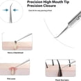 thumbnail image 5 of Professional Beauty Salon Tweezers, Blackhead Tools, Stainless Steel Blackhead Remover Tool Kit, 5 of 8