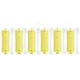 thumbnail image 1 of 6Pcs Rouleaux à Cheveux Vague Chaleur Perm Tige Cheveux Clip Boucles Outil de Coiffure avec Bande de Caoutchouc 2, 1 of 14