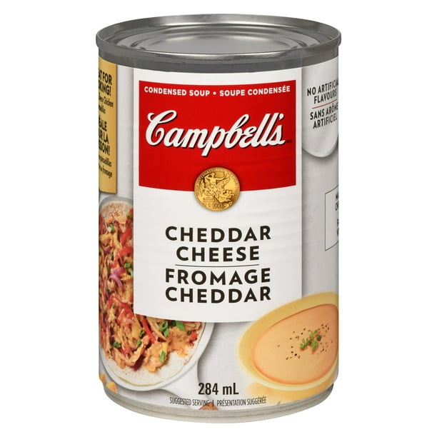 Soupe Crème fromage cheddar de Campbell's 284 ml