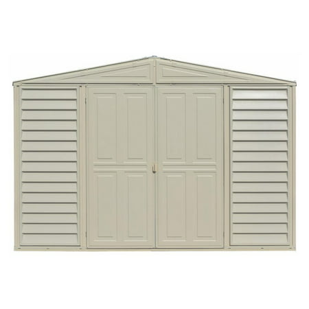 Duramax Building Products 10.5 x 3 ft. SidePro Storage Shed with (Best Way To Build A Shed Foundation)