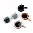 thumbnail image 3 of Toddler UV400 Protection Polarized Sunglasses , Kids Cartoon Bear Foldable Sunglasses for Boys Girls, 3 of 4