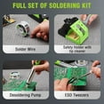 thumbnail image 6 of WORKPRO 60W Digital Soldering Station Kit with LED Display, 5 Extra Tips, Adjustable Temp Control Soldering Iron for Electronics, DIY, Jewelry, 6 of 7