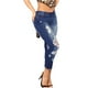 thumbnail image 3 of Pantalones Pitillo De Mujer,Pantalones De Mezclilla De Mujer Pantalones De Mezclilla Retro De Mujer Pantalones De Mujer Claridad Notable, 3 of 8