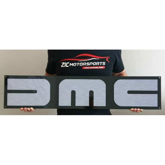 DeLorean DMC Grille Metal Sign Wall Art