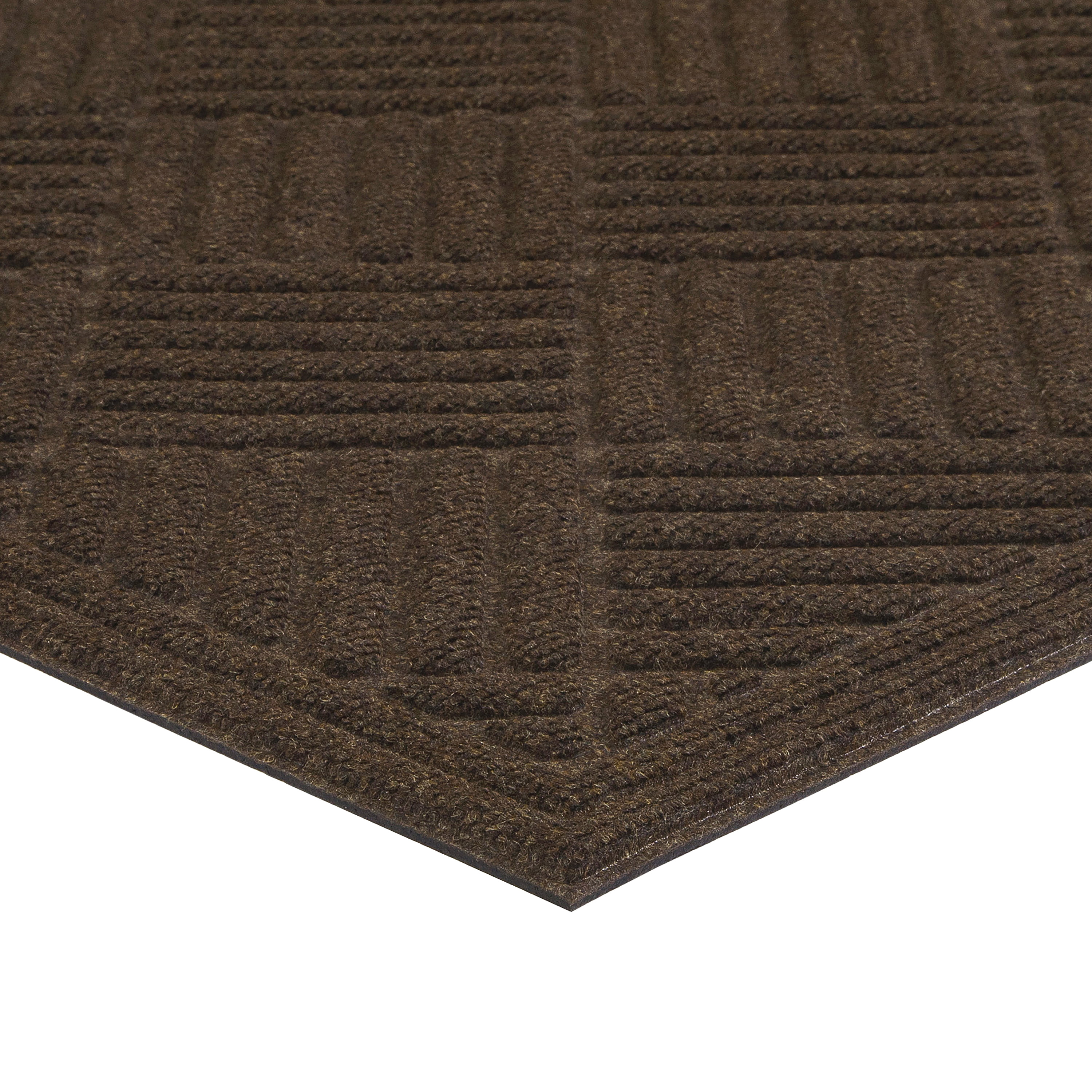 Dust removal and dust Flat-loop woven door mat. –
