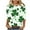 Multicolor 3, variant on St Patrick's Day Crewneck Shirts for Women Shamrock Graphic Tee 3/4 Sleeve St Patrick's Day Tee Shirts Tops