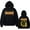 black, variant on Unisex Cotton Pullover Hoodies Madlib Doom Graphic Print Madvillain MF Doom Hip Hop Streetwear Sweatshirts for Men Women Daily Wear