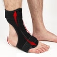 thumbnail image 2 of maskred Adjustable Foot Drop Brace Correction Corrector Strap Stroke Support, 2 of 6