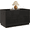 Black-Drawers, variant on ANPOO 30" Wide Stackable 2-Drawer 2 Doors Wood Black Cabinet, Fluted Wooden Mixed Storage Cabinet with Soft Close, Modern Freestanding Organizer for Living Room Home Bedroom Office