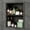 Black 2-Tier, variant on HAIDAIYA 14"x18" Recessed Stainless Steel Medicine Cabinet, 2-Tier Rust-Proof In Wall Niche Storage for Bathroom, White