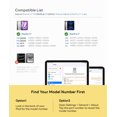 thumbnail image 3 of EIP Case for iPad Air 11" M3/M2 (2025/2024), 5th/4th Gen (2022/2020), Adjustable Hinge Stand, Portrait/Landscape View, Rotating Stand with Removable Magnetic Cover, Auto Wake/Sleep, Dual-Device Use, 3 of 8