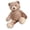 brown, variant on Snuggly Bear Doll Stuffed Toy, Safe PP Cotton Cuddle Companion for Nursery Bedroom, Birthday Christmas Decoration