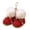 Red, variant on Christmas Tree Ornaments, Gray Mini Knitted Boot Hanging Decorations, Cozy Stocking Holiday Decor, Xmas Gifts for Families