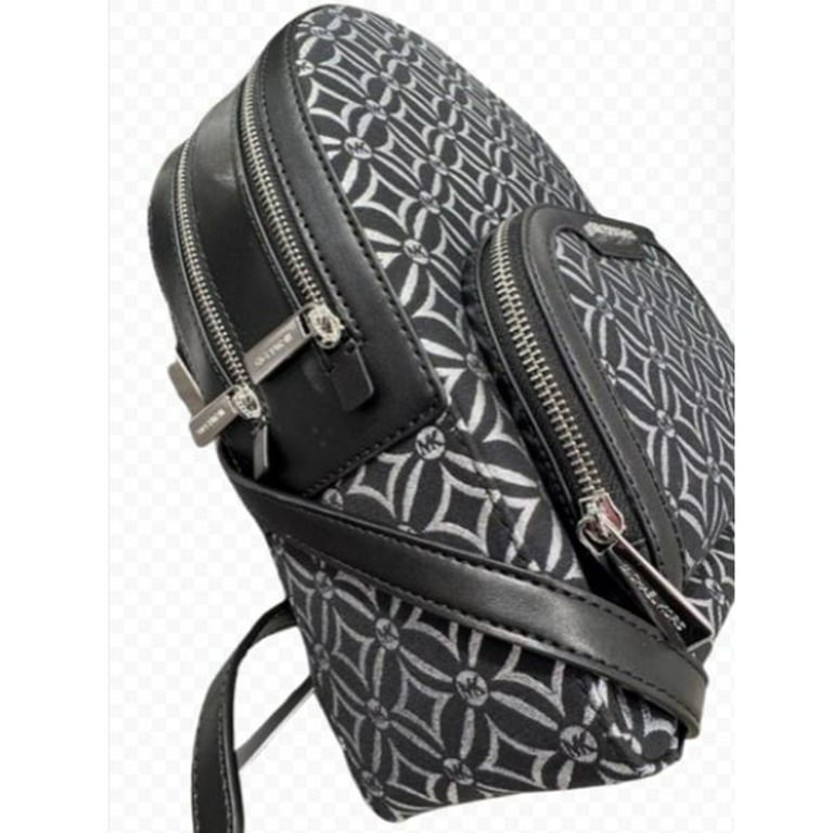 Michael Kors Womens Jaycee MD Zip Pocket Jacquard Backpack Michael Kors Womens Jaycee MD Zip Pocket Jacquard Backpack