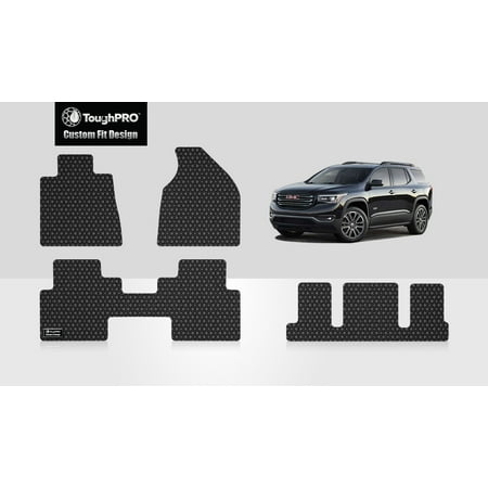 Toughpro Gmc Acadia Denali Front 2nd 3rd Row Mats All